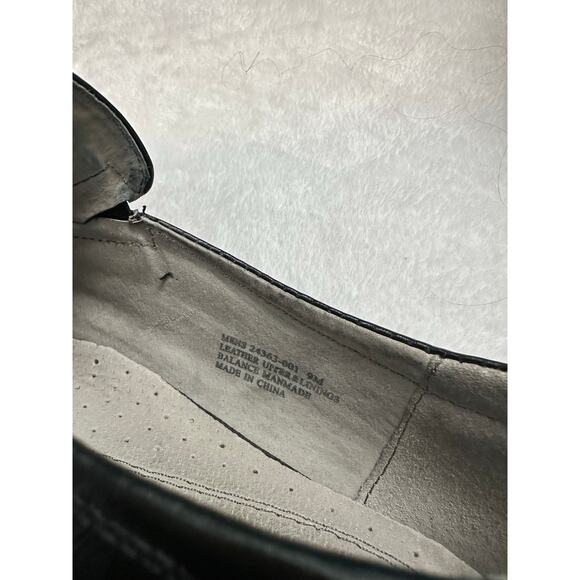 Stacy Adams Danton Loafers Mens 9M Black Leather Shoe Slip On 24363-001 - Picture 6 of 6